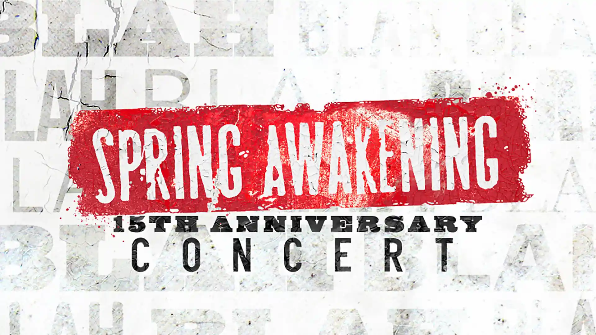 Spring Awakening: 15th Anniversary Concert show artwork